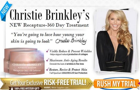 Christie Brinkley Skin Care Trial Offer