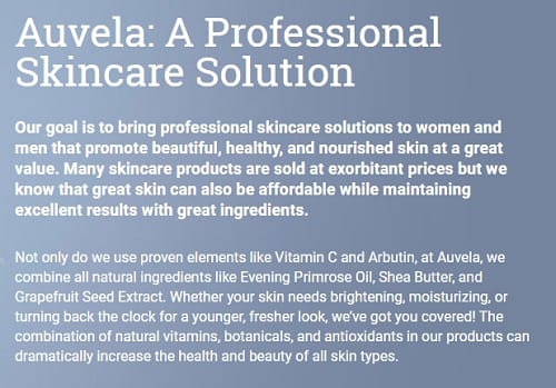 Auvela Skincare Cream Anti-Wrinkles